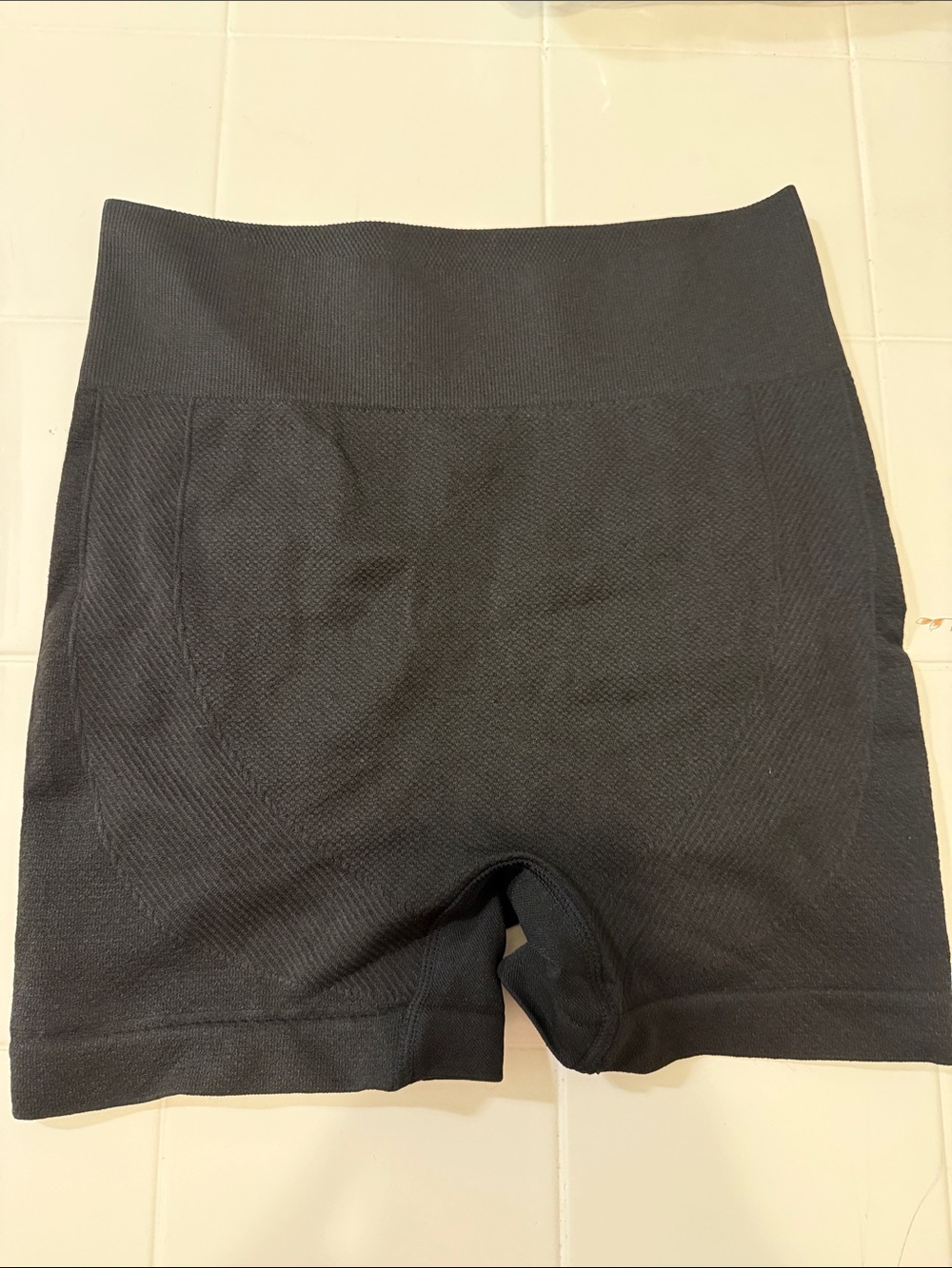Black High-Waist Shaping Women’s Shorts